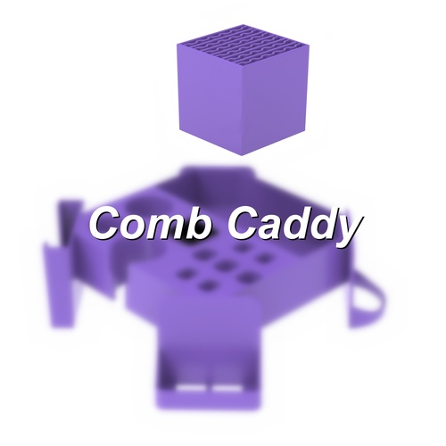 Shernbao Comb Storage Caddy for TS002 - Purple