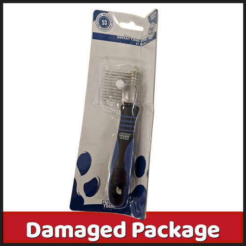 [Damaged Package] Show Tech Dematter 11 Blades Dematting Comb #53