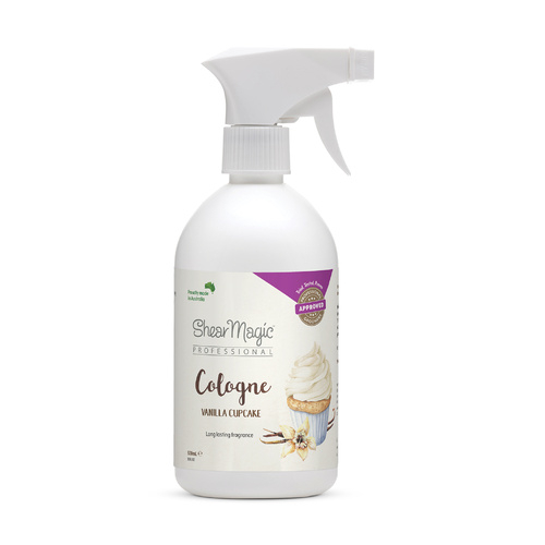 Shear Magic Cologne 500ml (Vanilla Cupcake)