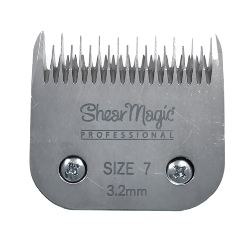 Shear Magic Steel Detachable Blade Size 7, 3.2mm