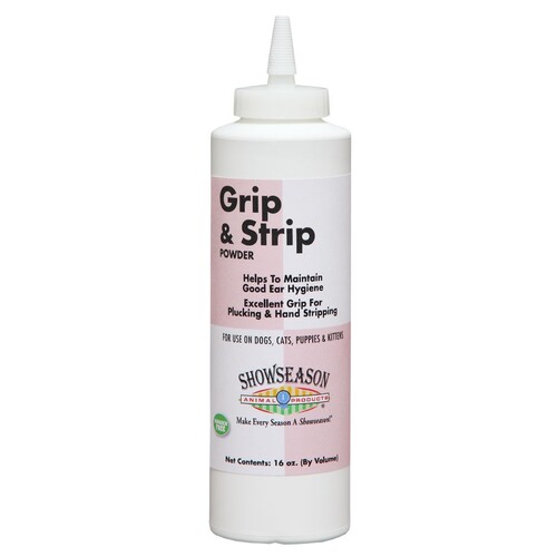 ShowSeason Grip & Strip Pet Ear Powder 16oz