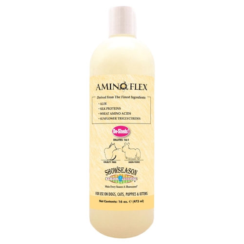 ShowSeason AminoFlex De-Shed Pet Shampoo 16oz (473ml)
