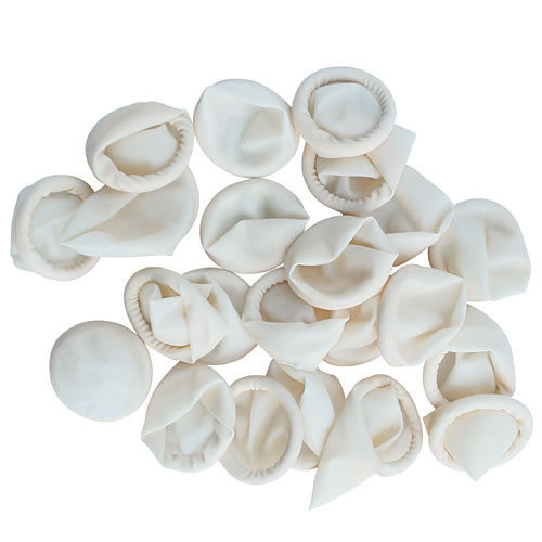 Show Tech Finger Condoms White 100 Pack - Medium
