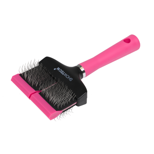 Show Tech+ Flex Groom Professional Slicker - Double, Soft