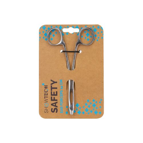 Show Tech + Ear Safety Forceps Hair Puller Hemostat Straight 14cm