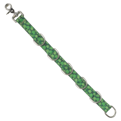Aeolus Biothane Grooming Extender Strap - Green Print