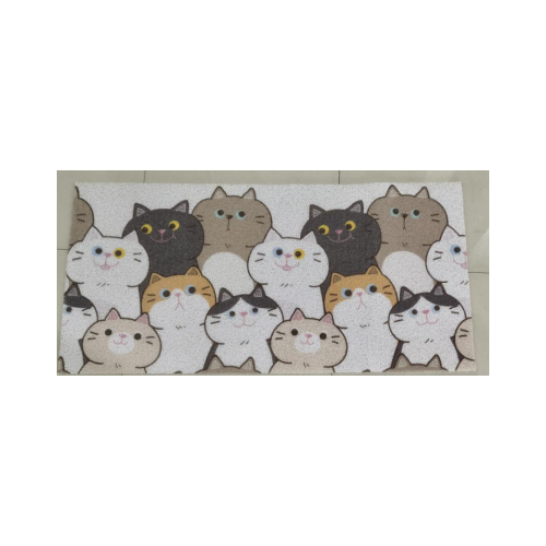 Bathing Mat 120cm x 60cm - Lovely Cat