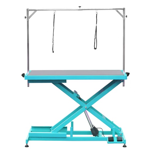 Aeolus Low-Low Electric Lifting Table - Teal