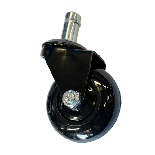 Anti-Clogging Caster for Grooming Stool