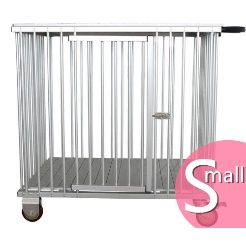 Aeolus 1-Berth Show Trolley with 4" Nylon Wheels - Small [Pink]