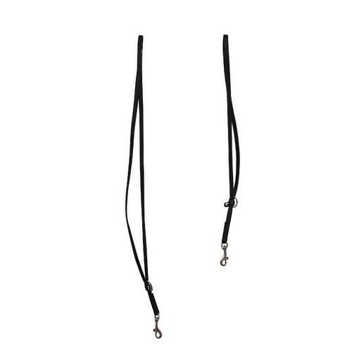 Aeolus Biothane Grooming Loop Restraint 18“ x 3/8“ - Black