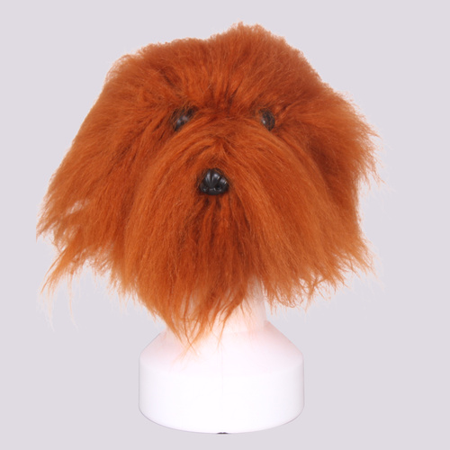 KissGrooming Head Hair for Teddy Bear Model Dog [Brown]