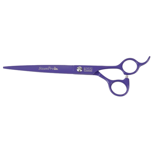 Swan Stainless Scissors - Straight 7.5" [Purple]