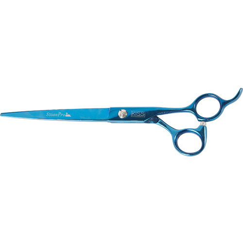 Swan Stainless Scissors - Straight 8.5" [Blue]