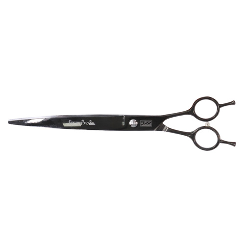 Swan Stainless Scissors - Curved 8.5" [Black]