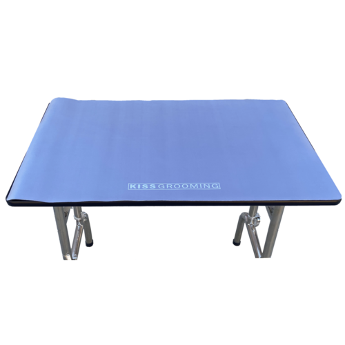 Kissgrooming Grooming Table Mat 90cm x 60cm [Grey]