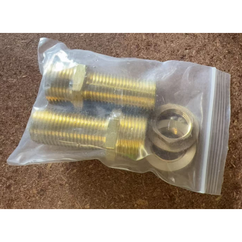 Extra Long Copper Hose Connector for Acrylic / Fiberglass Tubs