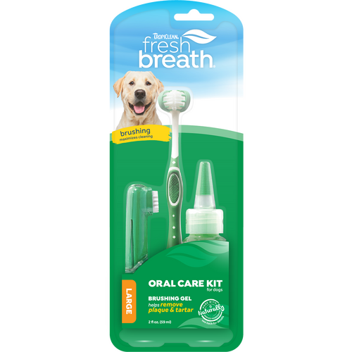 Tropiclean Fresh Breath Oral Kit for Large Dogs