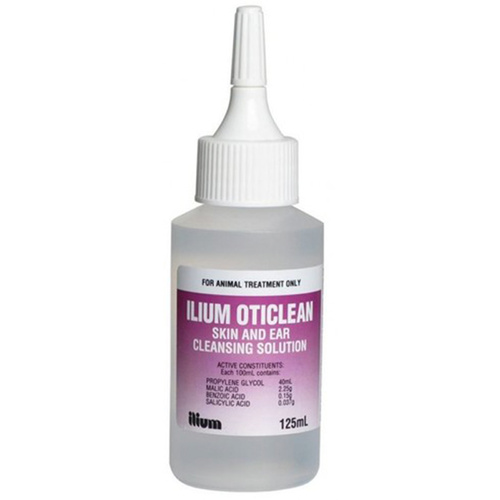 Ilium Oticlean Skin and Ear Cleansing Solution 125ml