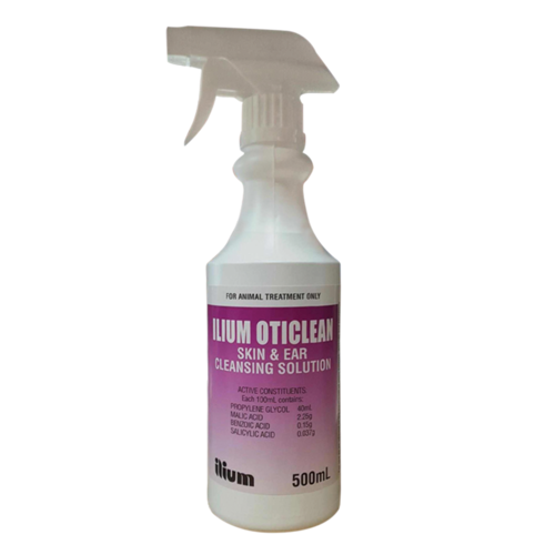 Ilium Oticlean Skin and Ear Cleansing Solution 500ml