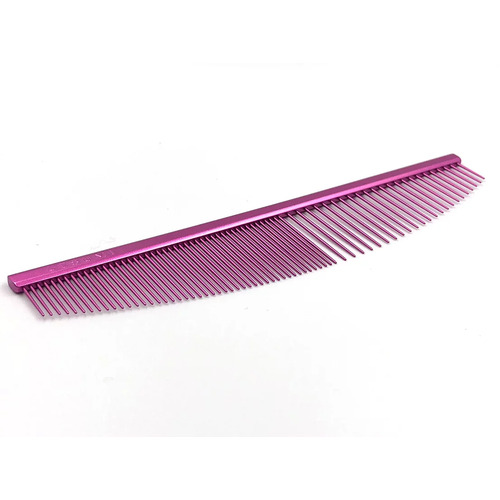 Utsumi 7.5" Half Moon Shape Comb - Pink
