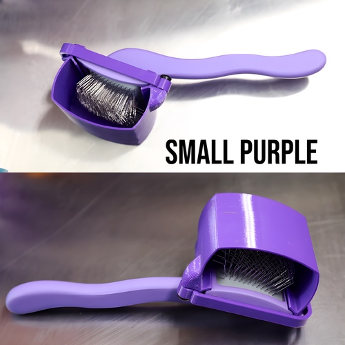 Vanity Fur Brush Cover Small - Purple