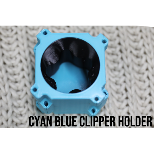 Vanity Fur Custom Cube Caddy Replacement Trimmer Holder - Cyan
