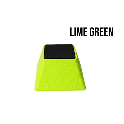 Vanity Fur Stacking Blocks Set of 4 Medium 3" x 3" - Lime Green