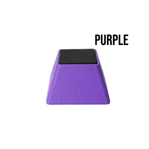 Vanity Fur Stacking Blocks Set of 4 Large 4" x 4" -  Purple