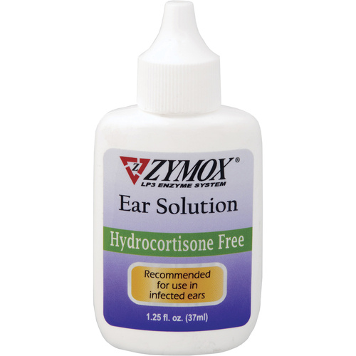 ZYMOX Ear Solution Hydrocortisone Free 1.25 oz